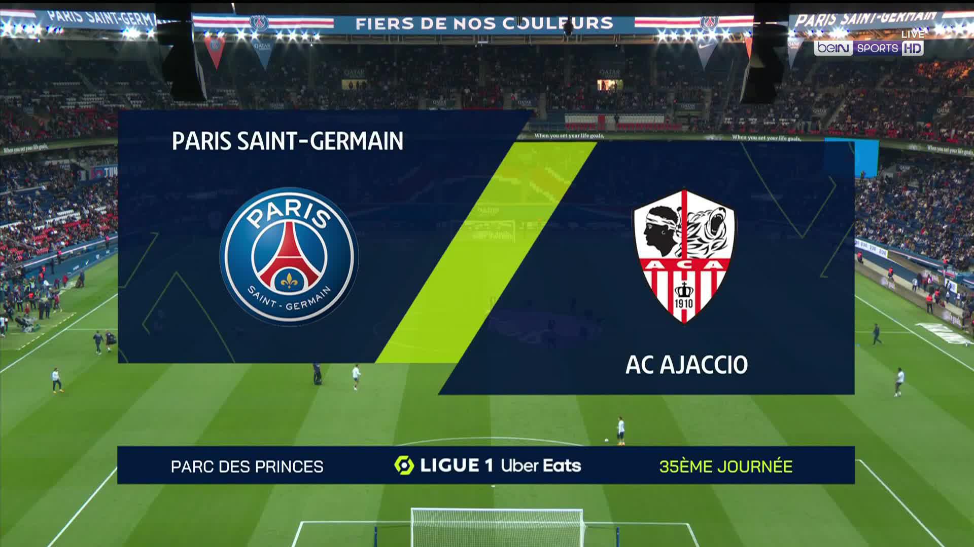 HL - Ligue 1 - PSG 5-0 Ajaccio