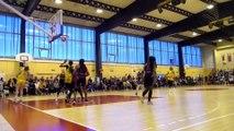 Images maritima: quelques beaux paniers du match Martigues Basket Annemasse