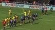 TOP 14 - Essai de Vincent GIUDICELLI (MHR) - Montpellier Hérault Rugby - Stade Rochelais - Saison 2022-2023
