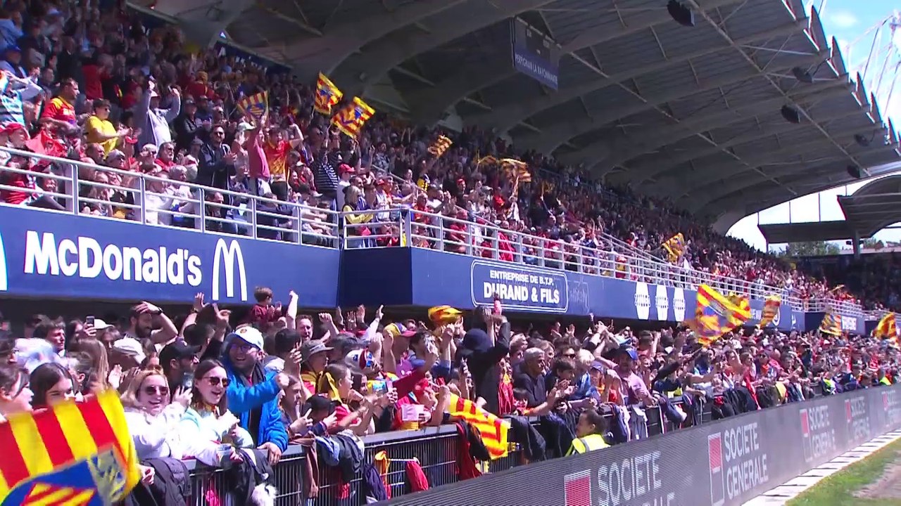 TOP 14 Essai de Jack McINTYRE (USAP) USA Perpignan Stade