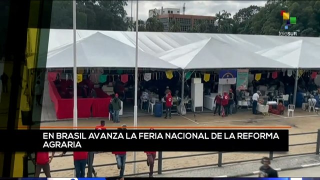 teleSUR Noticias 17:30 13-05: MSTde Brasil organiza Feria Nacional de la Reforma Agraria