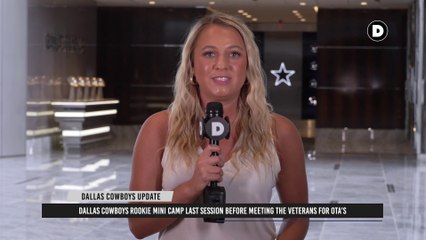 Download Video: NFL UPDATE: Dallas Cowboys Rookie Mini Camp Last Session Before Meeting The Veterans For OTA'S