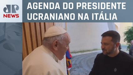 Zelensky vai ao Vaticano pedir ajuda humanitária ao Papa