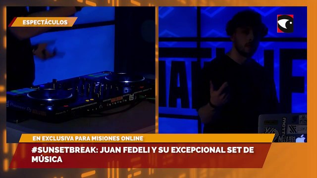 #Sunsetbreak Juan Fedeli y su excepcional set de música