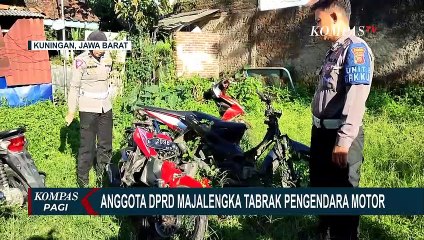 Mengaku Mata Silindris, Anggota DPRD Majalengka Tabrak Pengendara Motor Hingga Patah Tulang!