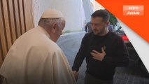 Volodymyr Zelenskyy bertemu Pope Francis di Vatican