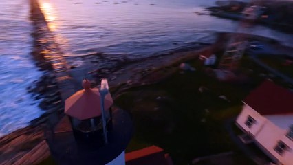 Sunset Swell Gloucester MA Eastern Point Lighthouse