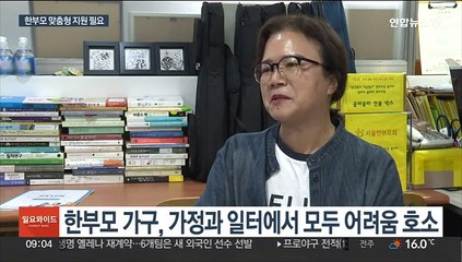 '편견·경제' 이중고 한부모 가구…"돌봄지원 필요"