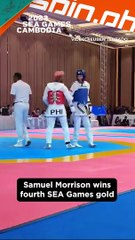 Samuel Morrison ﻿wins fourth SEA Games gold