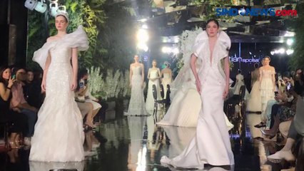 14 Gaun Pengantin Terbaru Karya Desainer Sebastian Gunawan Dipamerkan di Park Hyatt
