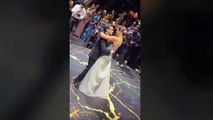 Karen Schwarz y Ezio Oliva enternecen con romantico baile tras casarse