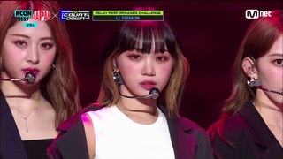 221110 MNet UHD M!Countdown KCON 2022 Japan LE SSERAFIM - Love Shot