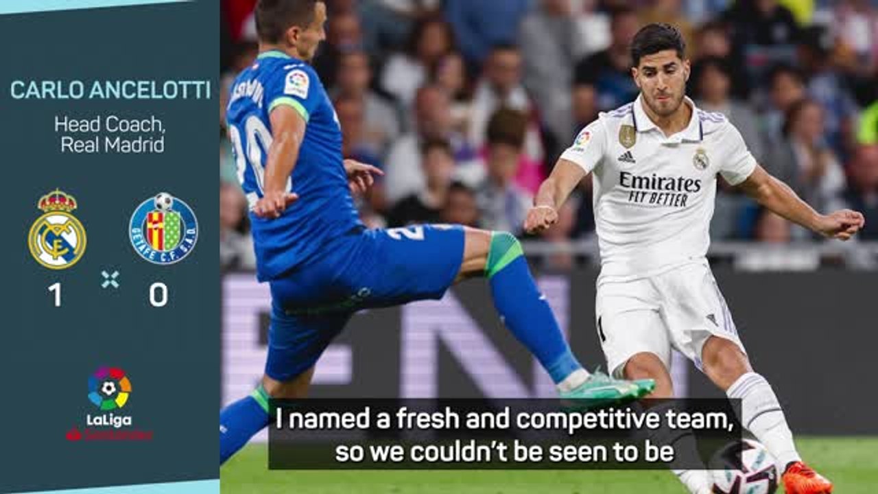 Freshness behind changes for Real's win over Getafe - Ancelotti