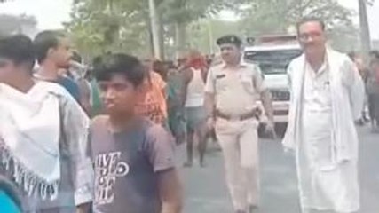 वैशाली: दो मोटरसाइकिल की भिड़ंत में एक की दर्दनाक मौत, चार की स्थिति नाजुक