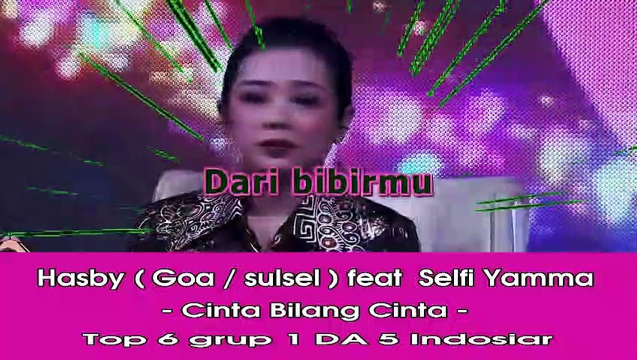hasby ( gowa/ sulsel ) ft selfi yamma - cinta bilang cinta