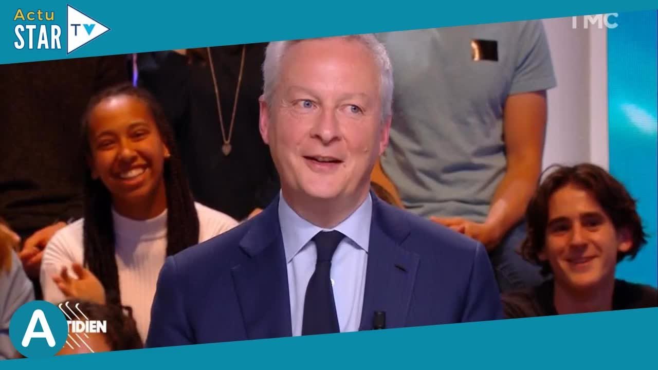 "Ils m'ont dit, ça craint !" : Bruno Le Maire fustigé par ses enfants à cause d'une grande actrice