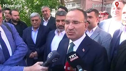 Bakan Bozdağ, seçim bölgesi Şanlıurfa’da oyunu kullandı