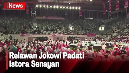 Ditunggu-tunggu! 30 Ribu Peserta Musra Relawan Jokowi  Padati Istora Senayan
