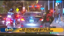 Sin respetar nada: Así operan los colectiveros informales en la avenida Arequipa