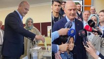 Bakan Soylu: Geçen seçimlere nazaran daha yoğun bir oy kullanma söz konusu