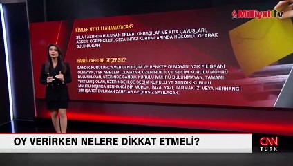 Oy kullanırken nelere dikkat etmeli?