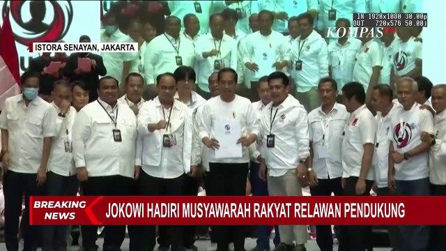 Hadiri Musyawarah Rakyat, Jokowi: Jangan Keliru, Kita Butuh Pemimpin yang Dekat dengan Rakyat!