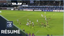 PRO D2 - Résumé Stade Montois-SU Agen: 37-24 - Barrage - Saison 2022/2023
