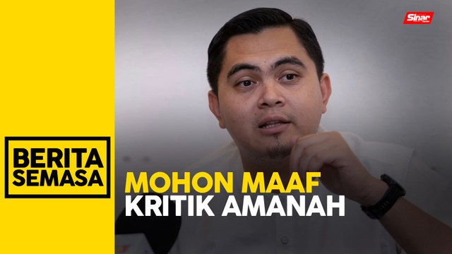 Akmal mohon maaf isu lantikan politik bawah Mohamad Sabu