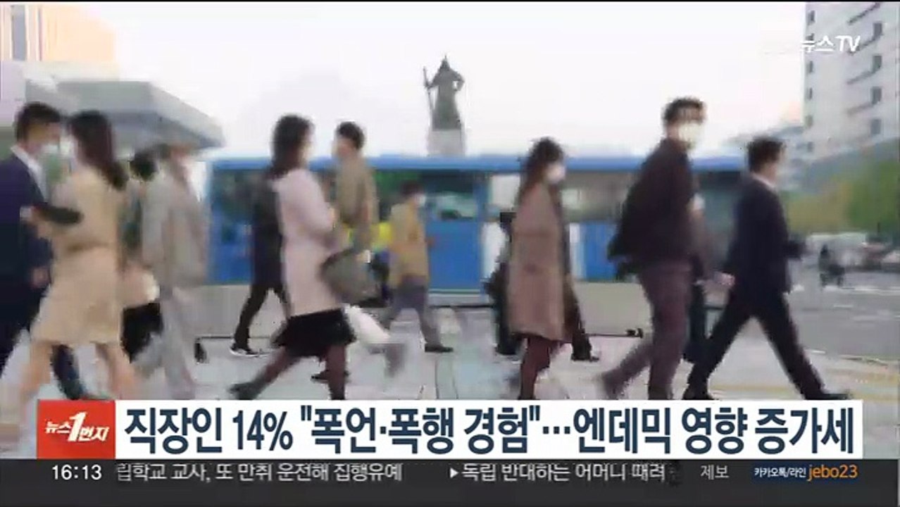 직장인 14% "폭언·폭행 경험"…엔데믹 영향 증가세