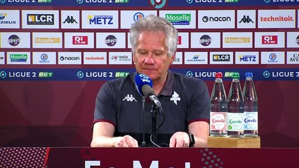Metz - Grenoble, la réaction des coaches