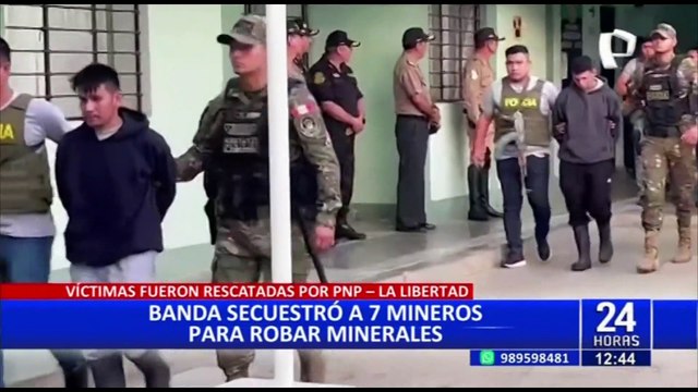 La Libertad: secuestran a siete mineros y matan a un vigilante para robar minerales