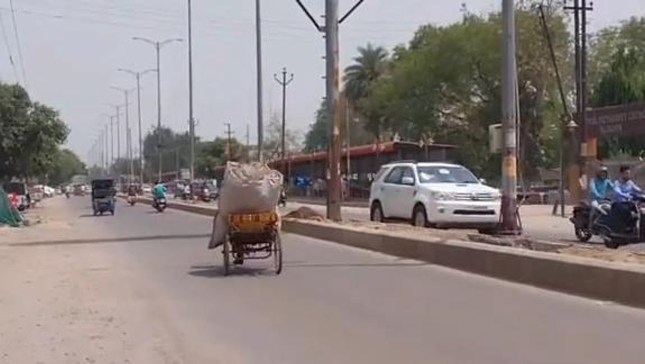 अलीगढ़: भीषण गर्मी से लोगों का हाल हुआ बेहाल, पा...