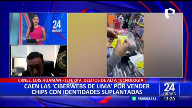 PNP incautó más de 11 mil chips activados con identidades suplantadas en lo que va del 2023
