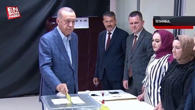 Cumhurbaşkanı Recep Tayyip Erdoğan oyunu kullandı