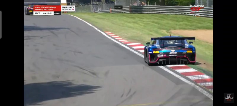 GT World Challenge 2023 Brands Hatch Race 1 Marciello Amazing Save Full Attack