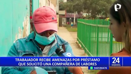 Hombre es extorsionado luego que su compañera de trabajo pidiera un préstamo por aplicativo
