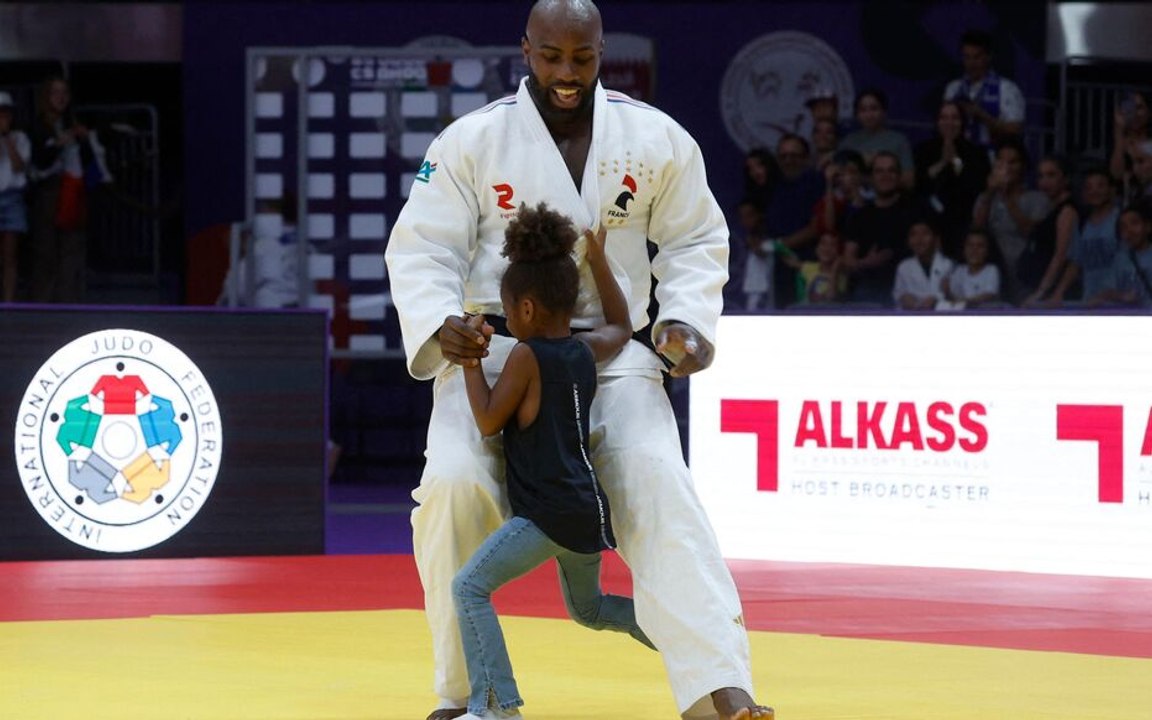 Mondiaux de judo : Teddy Riner n’est pas imbattable, il a été projeté au sol par… sa fille
