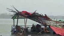 الاعصار موكا يبلغ سواحل بورما وبنغلادش