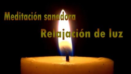 Meditación sanadora, Relajación de luz