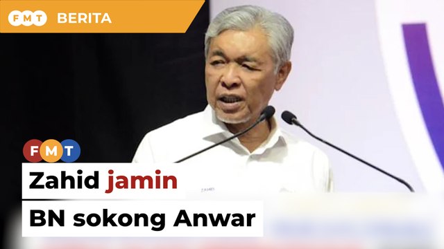 Zahid jamin BN sokong kerajaan Anwar lepas PRU16