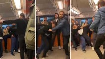 İstanbul'da bir şahıs, küfür edip metrodan kovduğu adama saldırdı