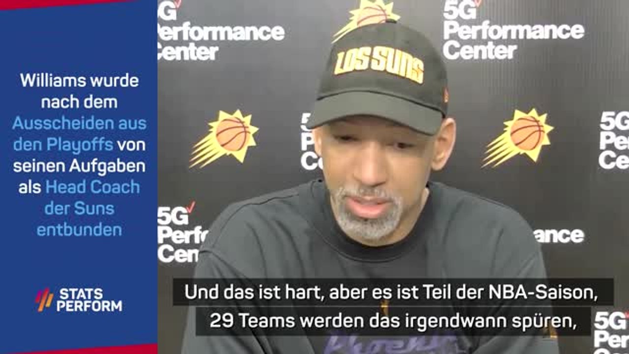 Williams wollte Suns nach Playoff-Aus verbessern