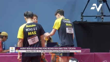 Hasrat Skuad Ping Pong raih pingat emas tidak tercapai