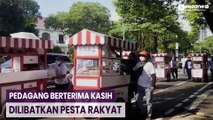 Senang Dilibatkan dalam Pesta Rakyat, Pedagang Berterima Kasih kepada Hary Tanoesoedibjo