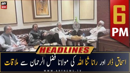 ARY News Prime Time Headlines | 6 PM | 14th May 2023
