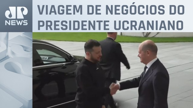 Zelensky se encontra com Olaf Scholz na Alemanha