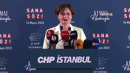 Canan Kaftancıoğlu: Vatandaşlarımızı oy kullandıkları sandıkların başına davet ediyoruz.