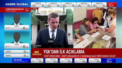 YSK Başkanı Yener'den sandıklara ilişkin açıklama