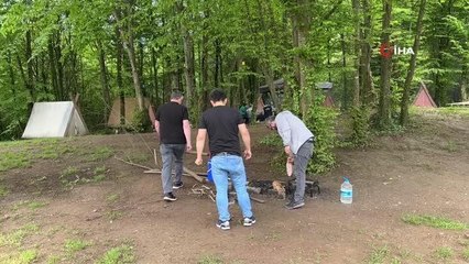 Oylarını kullananlar piknik alanlarına akın etti