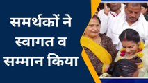 इटावा: जीत के बाद शिवपाल सिंह का लिया आशीर्वाद‚ आइये देखें क्या बोली ज्योति गुप्ता